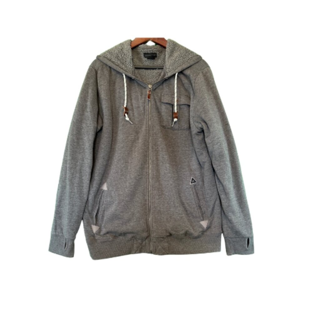 Gray Sherpa O'NEILL Men's Hoodie Size L